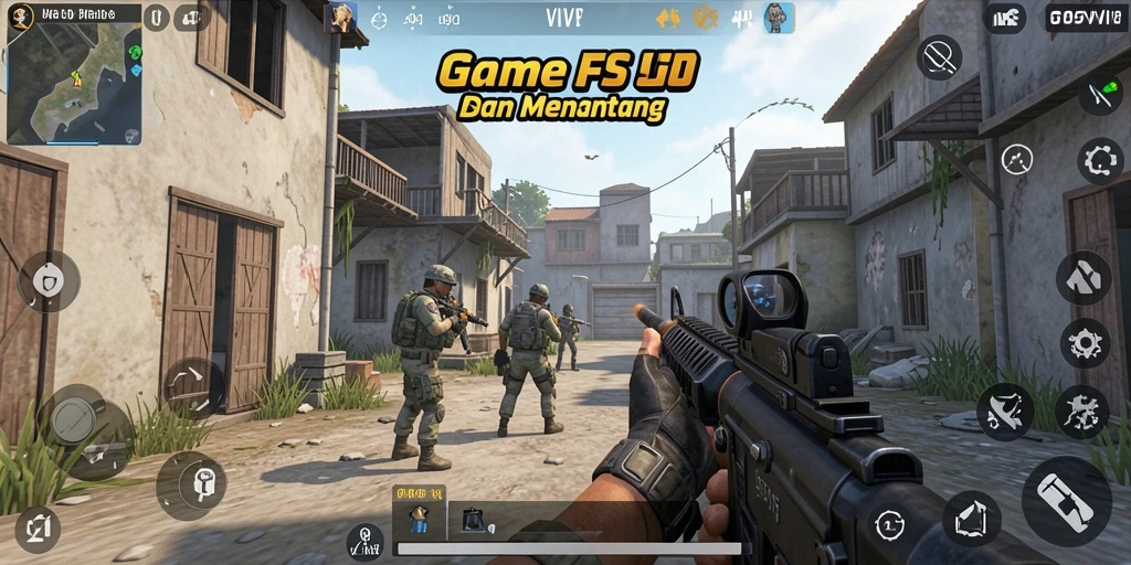 Tangkapan layar gameplay G9VIP yang mendebarkan.