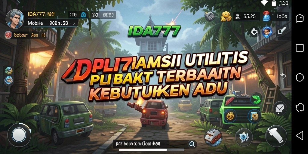 Tampilan antarmuka IDA777 yang intuitif dan menarik.