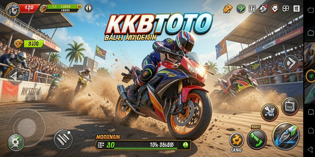 Tampilan gameplay seru dan adrenalin tinggi dari KPKTOTO.