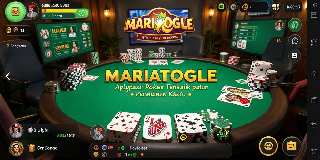 Tangkapan layar gameplay poker di MARIATOGEL yang menampilkan momen seru.